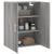 Dulap montat pe perete, gri sonoma, 69,5x34x90 cm GartenMobel Dekor