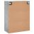 Dulap cu montaj pe perete, gri beton, 69,5x34x90 cm GartenMobel Dekor
