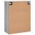 Dulap montat pe perete, gri sonoma, 69,5x34x90 cm GartenMobel Dekor