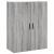 Dulap montat pe perete, gri sonoma, 69,5x34x90 cm GartenMobel Dekor