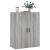Dulap montat pe perete, gri sonoma, 69,5x34x90 cm GartenMobel Dekor