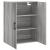 Dulap montat pe perete, gri sonoma, 69,5x34x90 cm GartenMobel Dekor