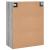 Dulap montat pe perete, gri sonoma, 69,5x34x90 cm GartenMobel Dekor