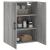 Dulap montat pe perete, gri sonoma, 69,5x34x90 cm GartenMobel Dekor