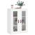 Dulap cu montaj pe perete, alb, 69,5x34x90 cm GartenMobel Dekor