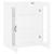 Dulap cu montaj pe perete, alb, 69,5x34x90 cm GartenMobel Dekor