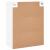 Dulap cu montaj pe perete, alb, 69,5x34x90 cm GartenMobel Dekor