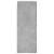 Dulap cu montaj pe perete, gri beton, 69,5x34x90 cm GartenMobel Dekor