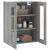Dulap montat pe perete, gri sonoma, 69,5x34x90 cm GartenMobel Dekor