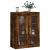 Dulap montat pe perete, stejar fumuriu, 69,5x34x90 cm GartenMobel Dekor