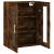 Dulap montat pe perete, stejar fumuriu, 69,5x34x90 cm GartenMobel Dekor