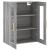 Dulap montat pe perete, gri sonoma, 69,5x34x90 cm GartenMobel Dekor