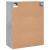 Dulap cu montaj pe perete, gri beton, 69,5x34x90 cm GartenMobel Dekor