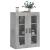 Dulap cu montaj pe perete, gri beton, 69,5x34x90 cm GartenMobel Dekor