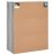 Dulap montat pe perete, gri sonoma, 69,5x34x90 cm GartenMobel Dekor