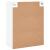 Dulap cu montaj pe perete, alb, 69,5x34x90 cm GartenMobel Dekor