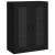 Dulap cu montaj pe perete, negru, 69,5x34x90 cm GartenMobel Dekor