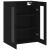 Dulap cu montaj pe perete, negru, 69,5x34x90 cm GartenMobel Dekor