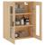 Dulap TV montat pe perete, stejar sonoma, 69,5x34x90 cm GartenMobel Dekor