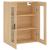 Dulap TV montat pe perete, stejar sonoma, 69,5x34x90 cm GartenMobel Dekor