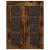 Dulap montat pe perete, stejar fumuriu, 69,5x34x90 cm GartenMobel Dekor