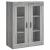 Dulap montat pe perete, gri sonoma, 69,5x34x90 cm GartenMobel Dekor