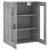 Dulap montat pe perete, gri sonoma, 69,5x34x90 cm GartenMobel Dekor
