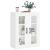 Dulap cu montaj pe perete, alb, 69,5x34x90 cm GartenMobel Dekor
