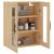 Dulap TV montat pe perete, stejar sonoma, 69,5x34x90 cm GartenMobel Dekor