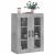 Dulap cu montaj pe perete, gri beton, 69,5x34x90 cm GartenMobel Dekor