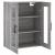 Dulap montat pe perete, gri sonoma, 69,5x34x90 cm GartenMobel Dekor