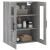 Dulap montat pe perete, gri sonoma, 69,5x34x90 cm GartenMobel Dekor