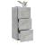 Servantă, gri beton, 34,5x34x90 cm, lemn compozit GartenMobel Dekor