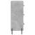 Servantă, gri beton, 34,5x34x90 cm, lemn compozit GartenMobel Dekor
