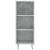 Servantă, gri beton, 34,5x32,5x90 cm, lemn prelucrat GartenMobel Dekor