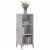 Servantă, gri beton, 34,5x32,5x90 cm, lemn prelucrat GartenMobel Dekor