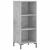 Servantă, gri beton, 34,5x32,5x90 cm, lemn prelucrat GartenMobel Dekor