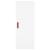 Dulap montat pe perete, alb, 34,5x34x90 cm GartenMobel Dekor