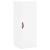 Dulap montat pe perete, alb, 34,5x34x90 cm GartenMobel Dekor