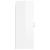 Dulap montat pe perete, alb extralucios, 34,5x34x90 cm GartenMobel Dekor