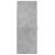Dulap montat pe perete, gri beton, 34,5x34x90 cm GartenMobel Dekor