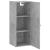 Dulap montat pe perete, gri beton, 34,5x34x90 cm GartenMobel Dekor