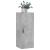 Dulap montat pe perete, gri beton, 34,5x34x90 cm GartenMobel Dekor