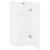 Dulap montat pe perete, alb, 34,5x34x90 cm GartenMobel Dekor