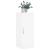 Dulap montat pe perete, alb, 34,5x34x90 cm GartenMobel Dekor