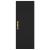 Dulap montat pe perete, negru, 34,5x34x90 cm GartenMobel Dekor