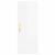 Dulap montat pe perete, alb extralucios, 34,5x34x90 cm GartenMobel Dekor