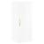 Dulap montat pe perete, alb extralucios, 34,5x34x90 cm GartenMobel Dekor