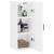 Dulap montat pe perete, alb, 34,5x34x90 cm GartenMobel Dekor