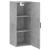 Dulap montat pe perete, gri beton, 34,5x34x90 cm GartenMobel Dekor